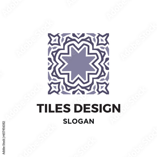 Abstract ornament template illustration vector design