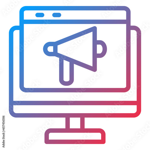 Banner Adverts Icon Style