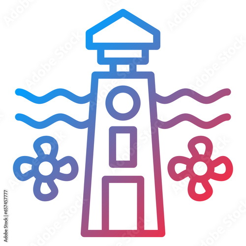 Tidal Power Icon Style