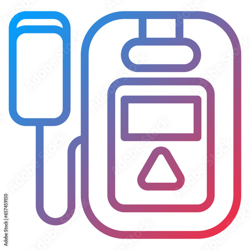 Defibrillator Icon Style