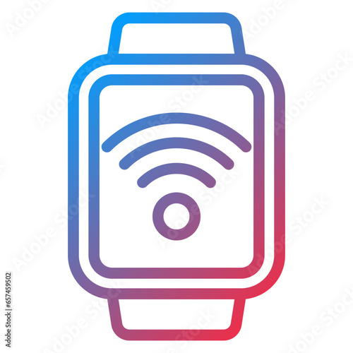 Smart Watch Icon Style