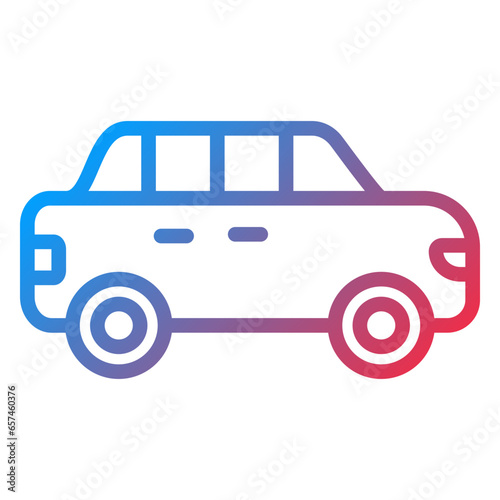 Limousine Icon Style