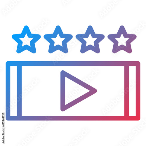 Video Review Icon Style
