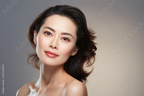 Portrait of a beautiful Korean woman