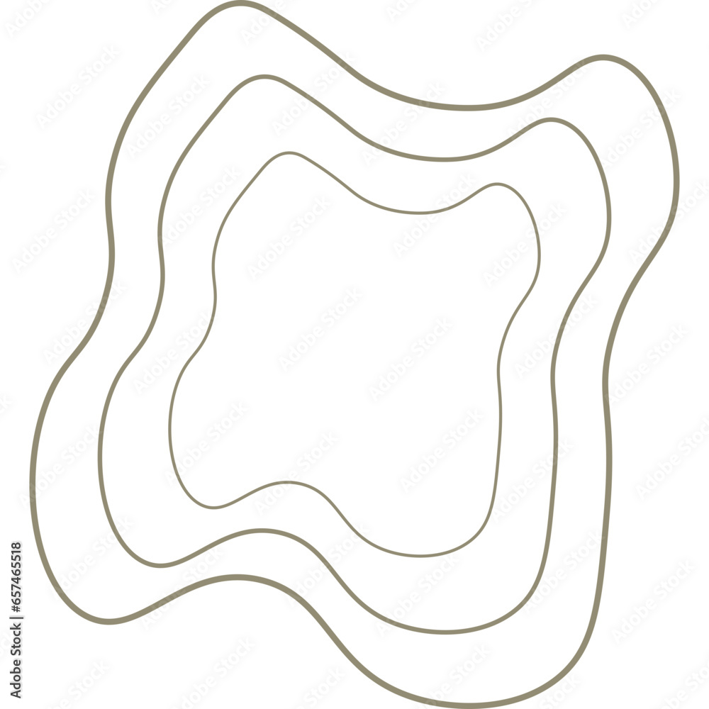 Abstract Blob Line Abstract Blob Line