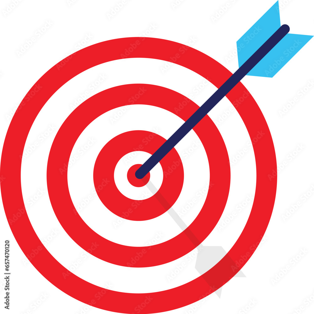 target with arrow. Target with an arrow flat icon concept market goal. Concept target market, audience, group, consumer. Bullseye or goal Isolated sign. target with arrow. Target with an arrow flat icon concept market goal. Concept target market, audience, group, consumer. Bullseye or goal Isolated sign.