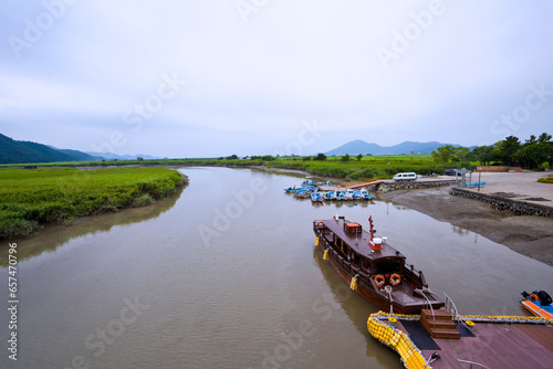 Suncheonman Bay Ecological Park, Suncheon, South Korea. photo