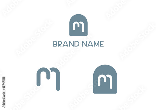 Arch M Logo & Icon Set