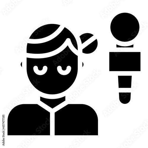 Solid News Journalist icon