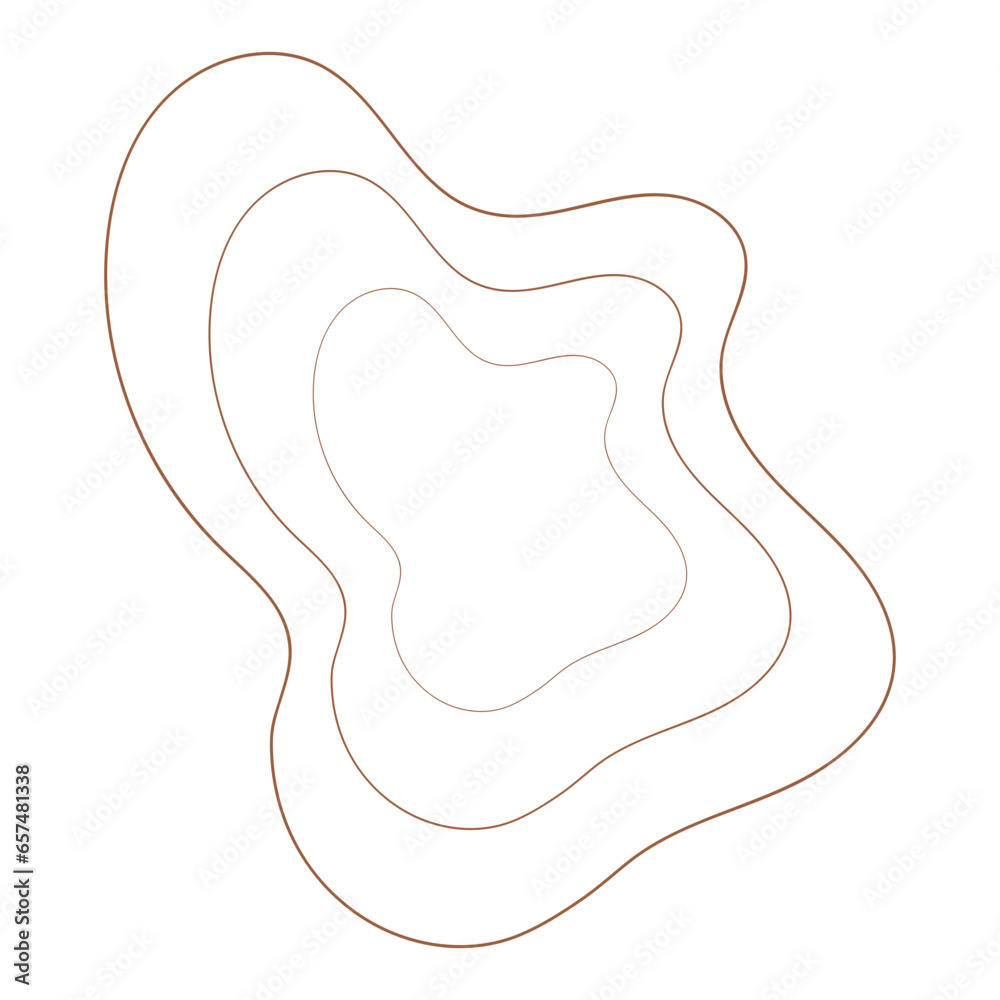 Abstract Blob Line Abstract Blob Line