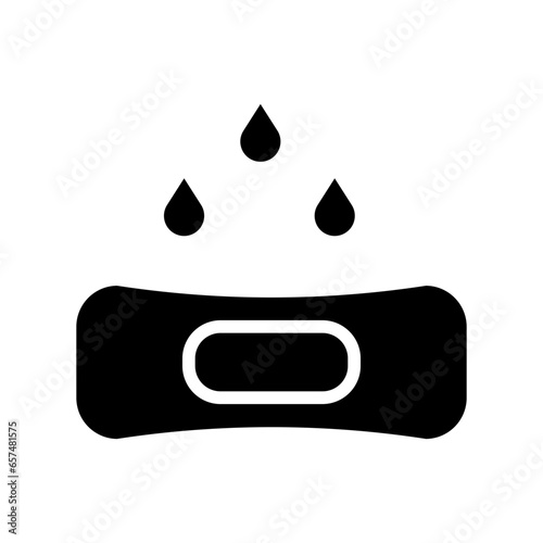 Solid Compress pad icon