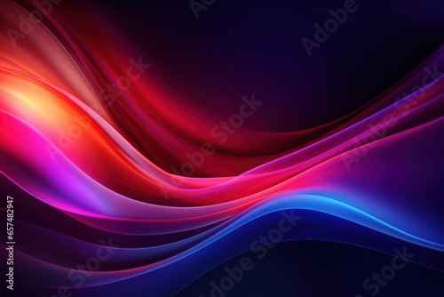 Multicolor 3D wallpaper. Abstract wavy digital 3D background. Abstract background