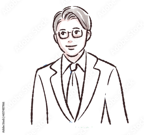 男性のイラスト素材