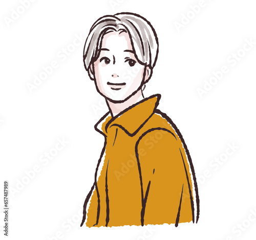 男性のイラスト素材