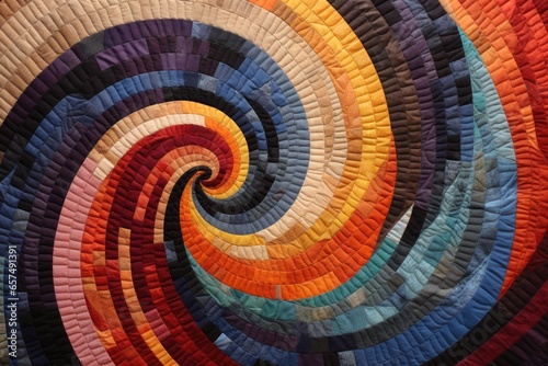 Colorful quilt background