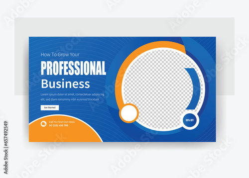 How to grow your professional business YouTube thumbnail design 