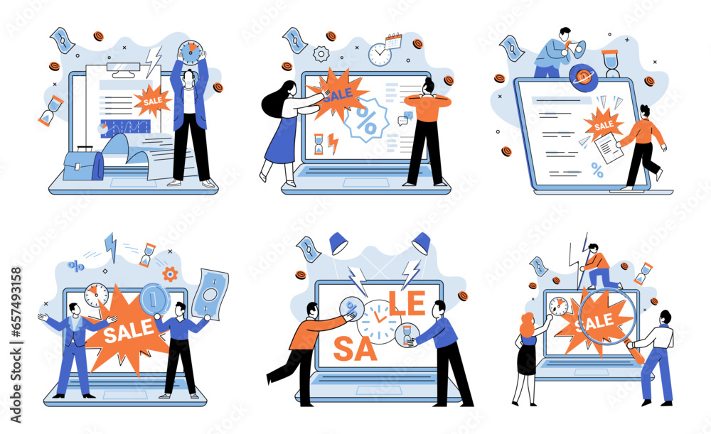 Promotion discount sale. Vector illustration. Forecast of future sales, financial compass guiding business strategies Flash sale online, unpredicted storm in quiet seof online shopping Sales index, Promotion discount sale. Vector illustration. Forecast of future sales, financial compass guiding business strategies Flash sale online, unpredicted storm in quiet seof online shopping Sales index,