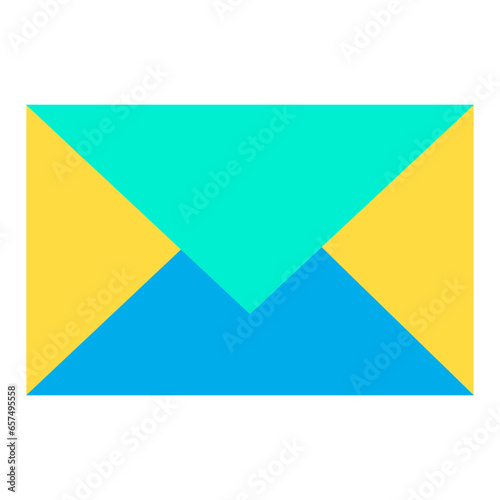 Flat Package Box Mail icon