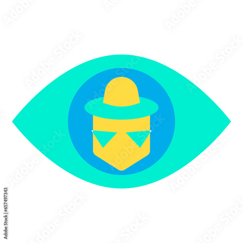 Flat View Hacker icon