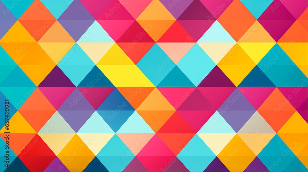 2d illustration colourful rhombuslt elements seamless pattern 2d illustration colourful rhombuslt elements seamless pattern