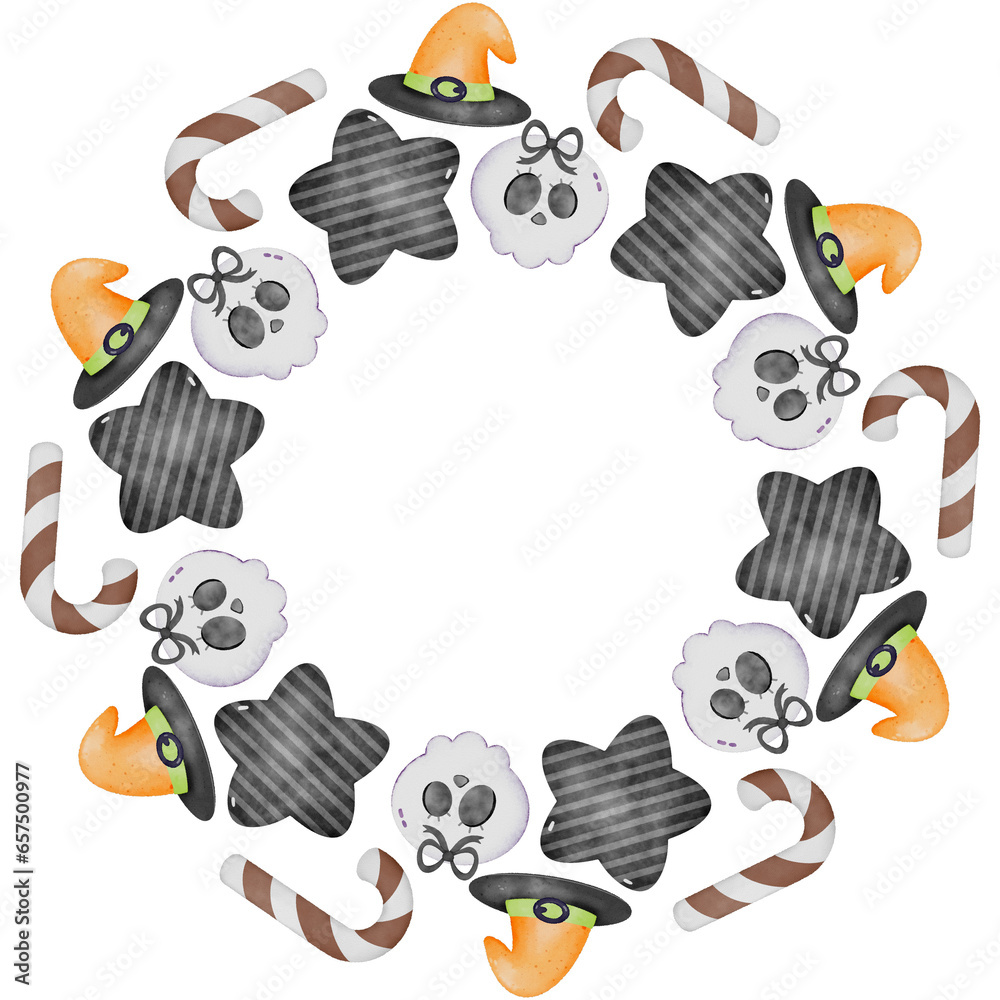 Spooky Halloween Wreath Spooky Halloween Wreath