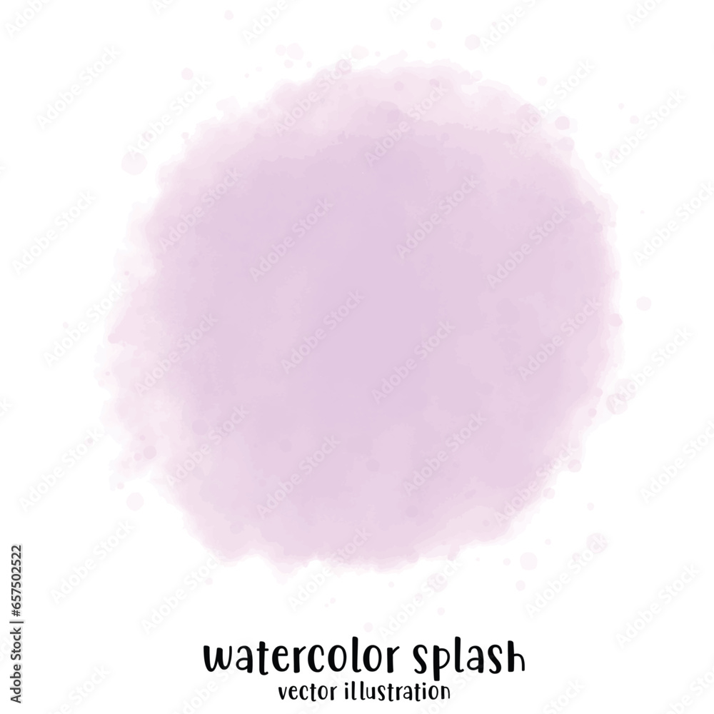 Obraz premium Watercolor splash, Watercolor, vector illustration