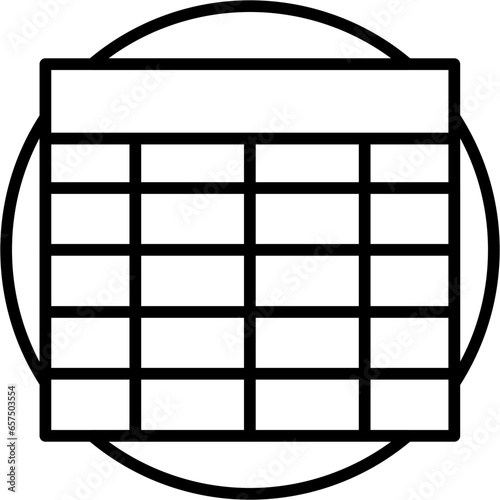 Table Icon