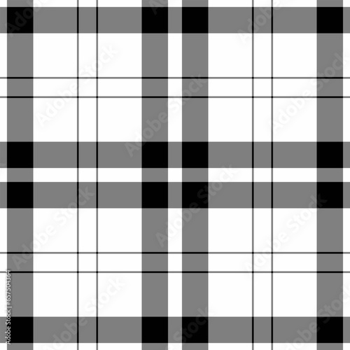 Textile plaid texture of fabric background seamless with a check vector pattern tartan.