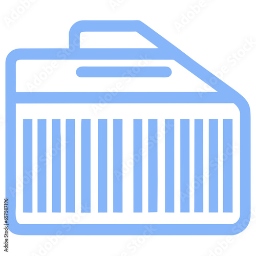 barcode folder icon
