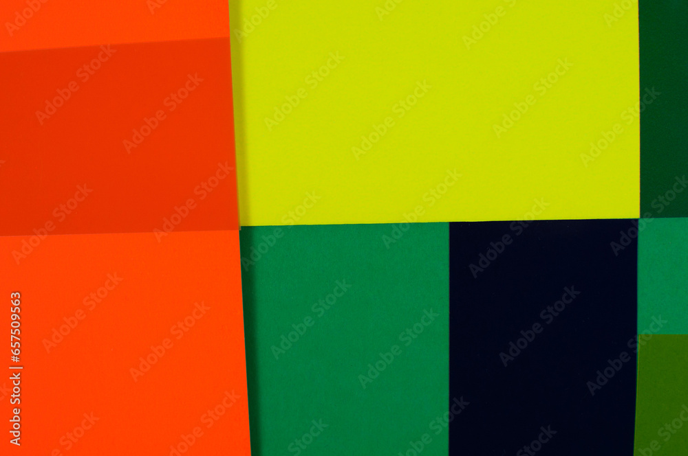 Fototapeta premium colorful background of geometric shapes, block colors