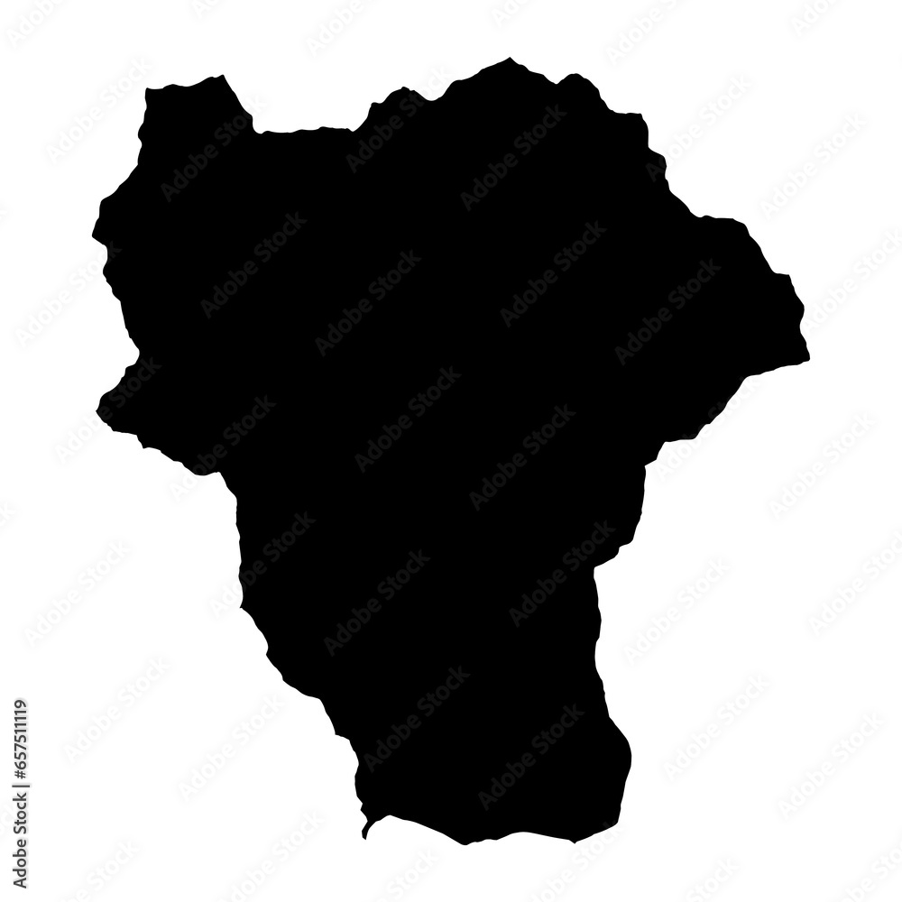 Ordino map, administrative division of the Principality of Andorra.