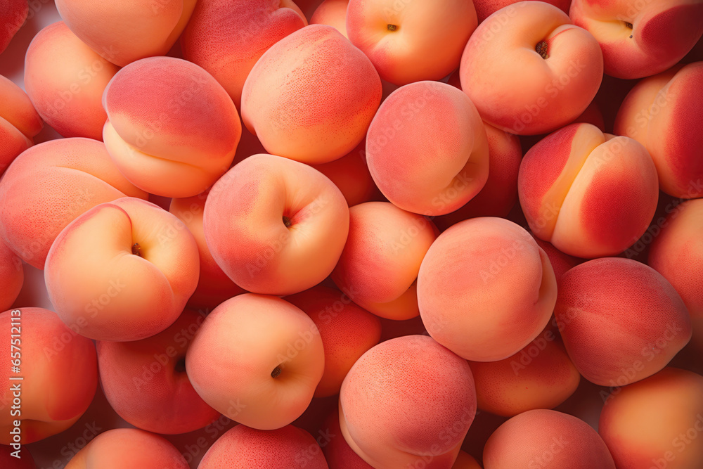 Fruit background of ripe peaches Fruit background of ripe peaches