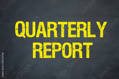 quarterly Report	
 photo