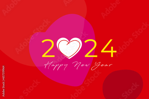 greetings card 2024 heart