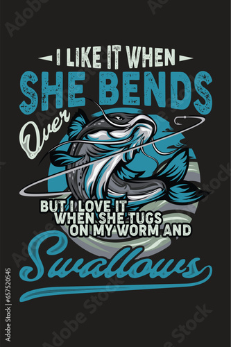 Fishing  T-Shirt Design