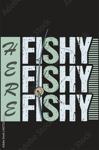 Fishing  T-Shirt Design
