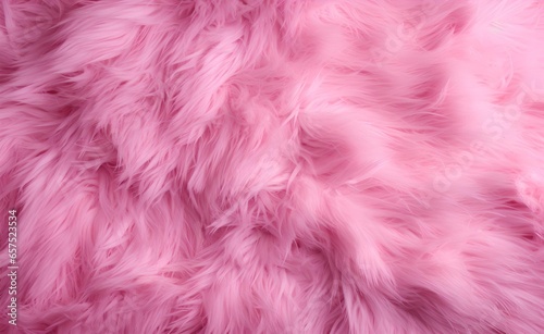 Pink furry background.