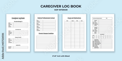Caregiver Log Book KDP Interior
