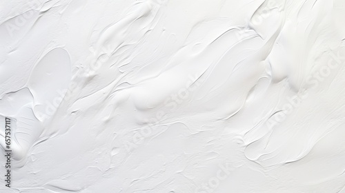 A white wall covered in thick layers of white paint