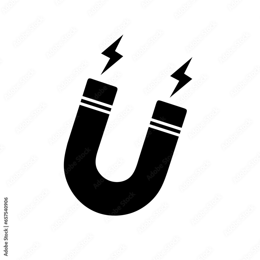 magnet icon vector with trendy design magnet icon vector with trendy design
