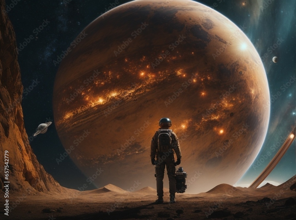astronaut in space astronaut in space