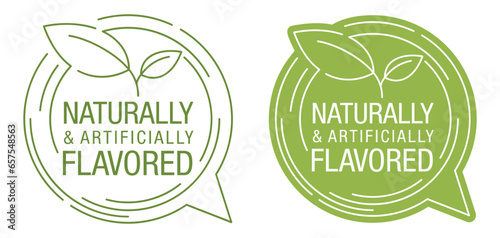 Food labeling - Naturally and Artificially Flavor