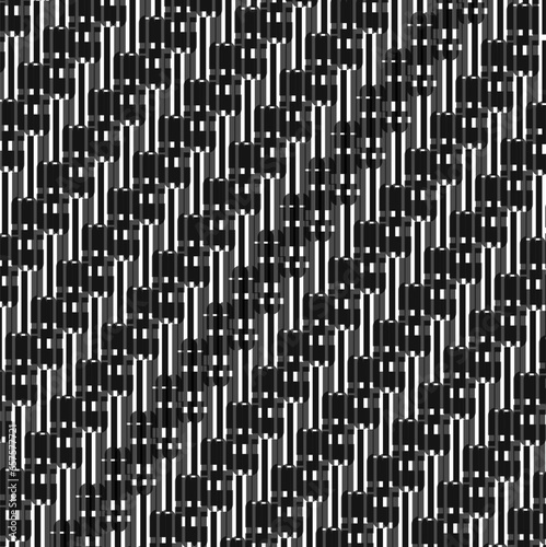 Geometric covering in the form of diagonal tracks