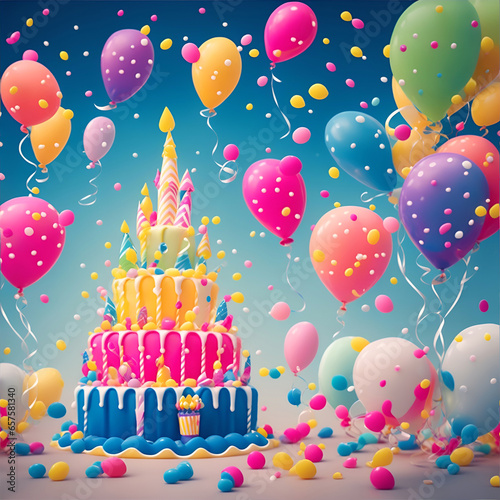 birthday party background