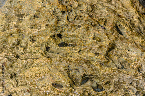 boulders in the sea on the beach in Cyprus 7