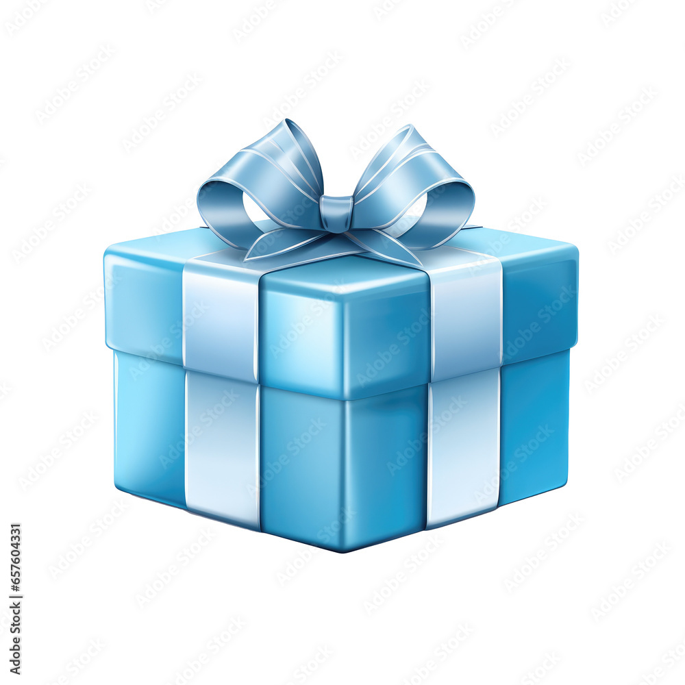 Obraz premium Gift box vector white background