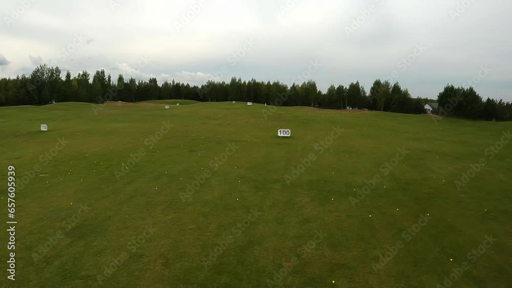 golf course, golf competition, golfers playing golf, drone footage golf course, golf competition, golfers playing golf, drone footage