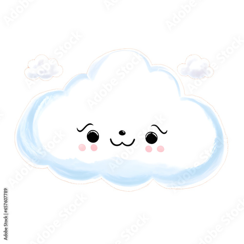 lovely Cloud Illustrations, Generative AI  © Daniel Park