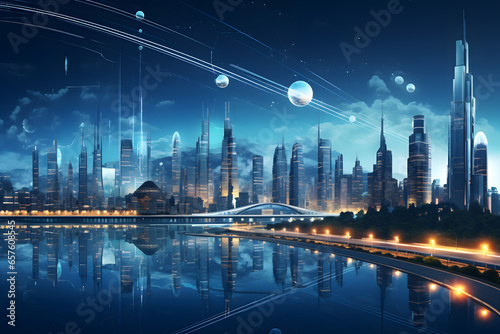 Cityscape of Tomorrow: Digital Society Unveiled
