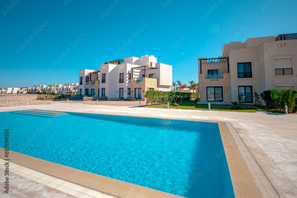 Fototapeta premium hotel swimming pool